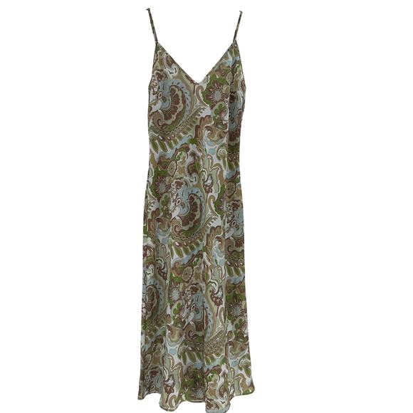 Wilfred Only Slip Green Midi Dress Size XS - Picture 3 of 4